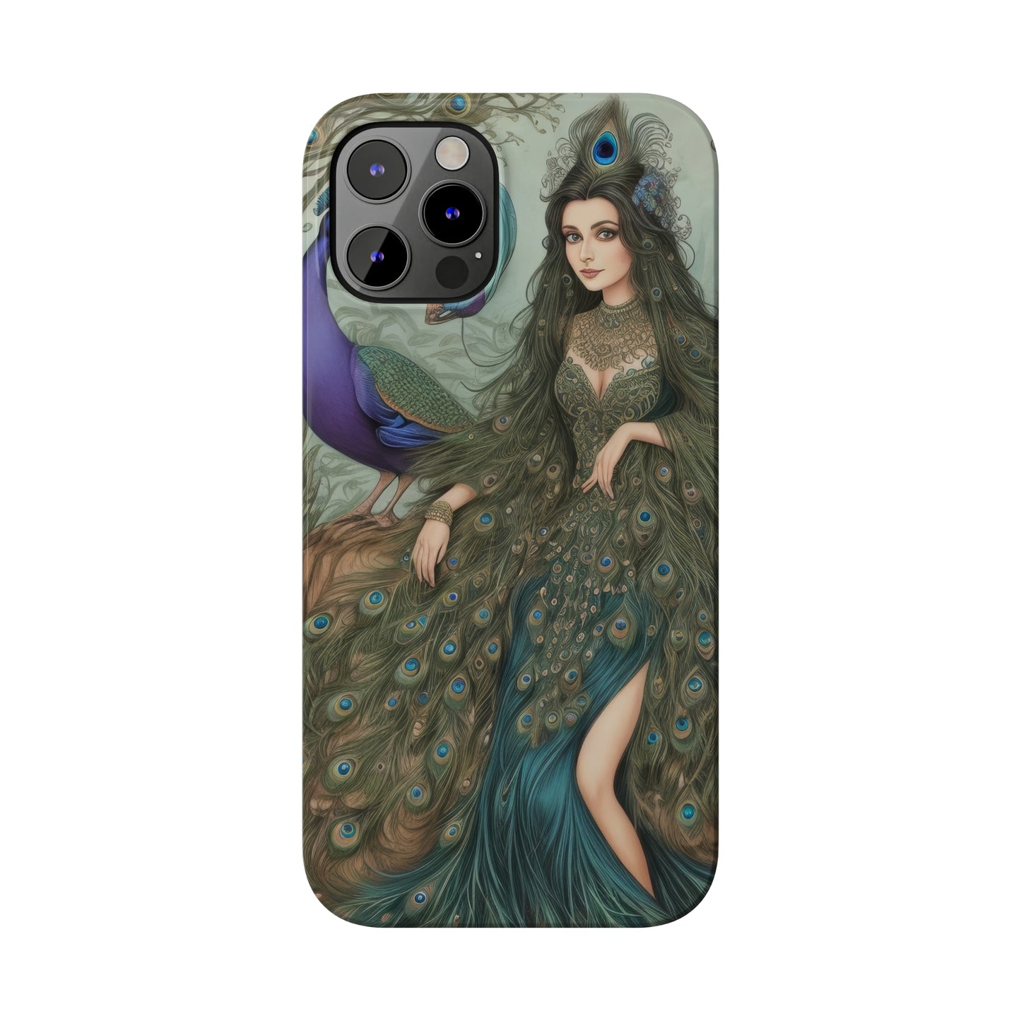 Peacock Witch - Phone Case