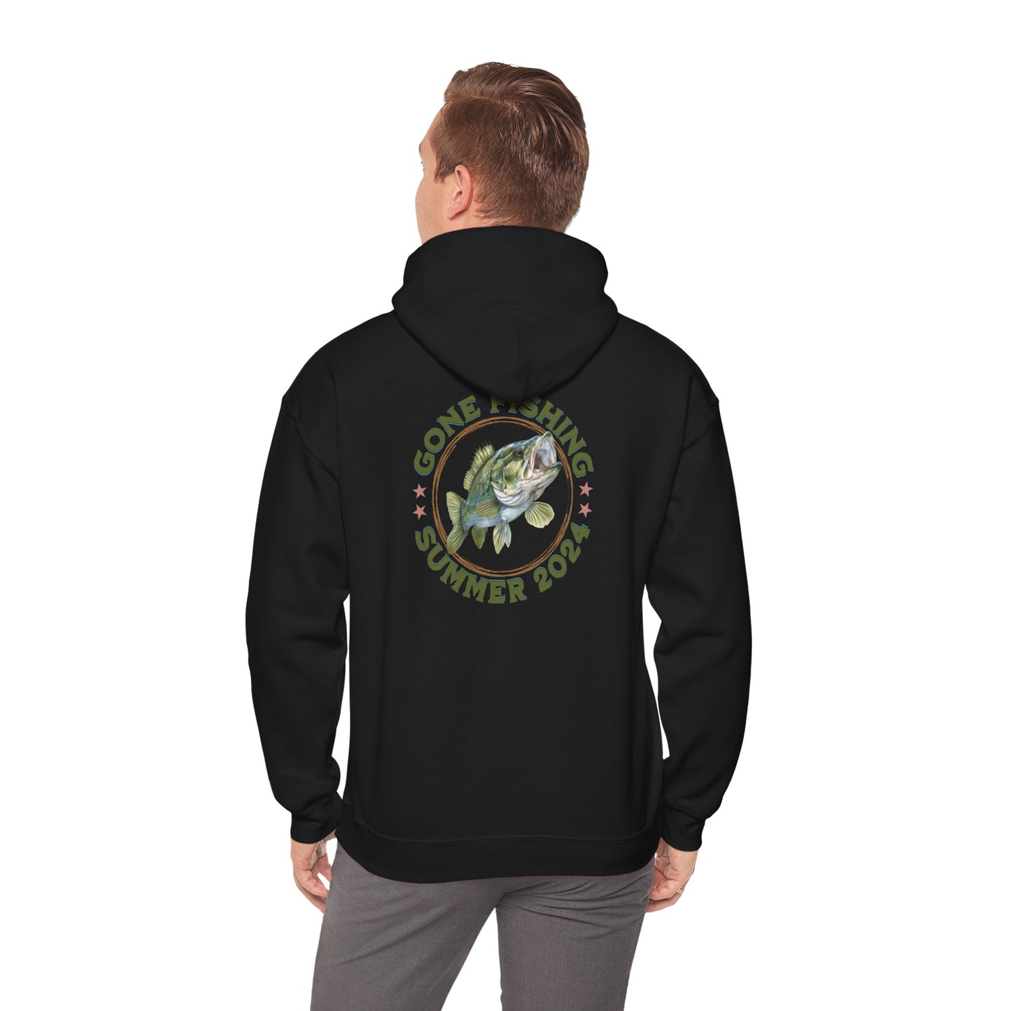 Fishing - Unisex Heavy Blend™ Hooded Sweatshirt