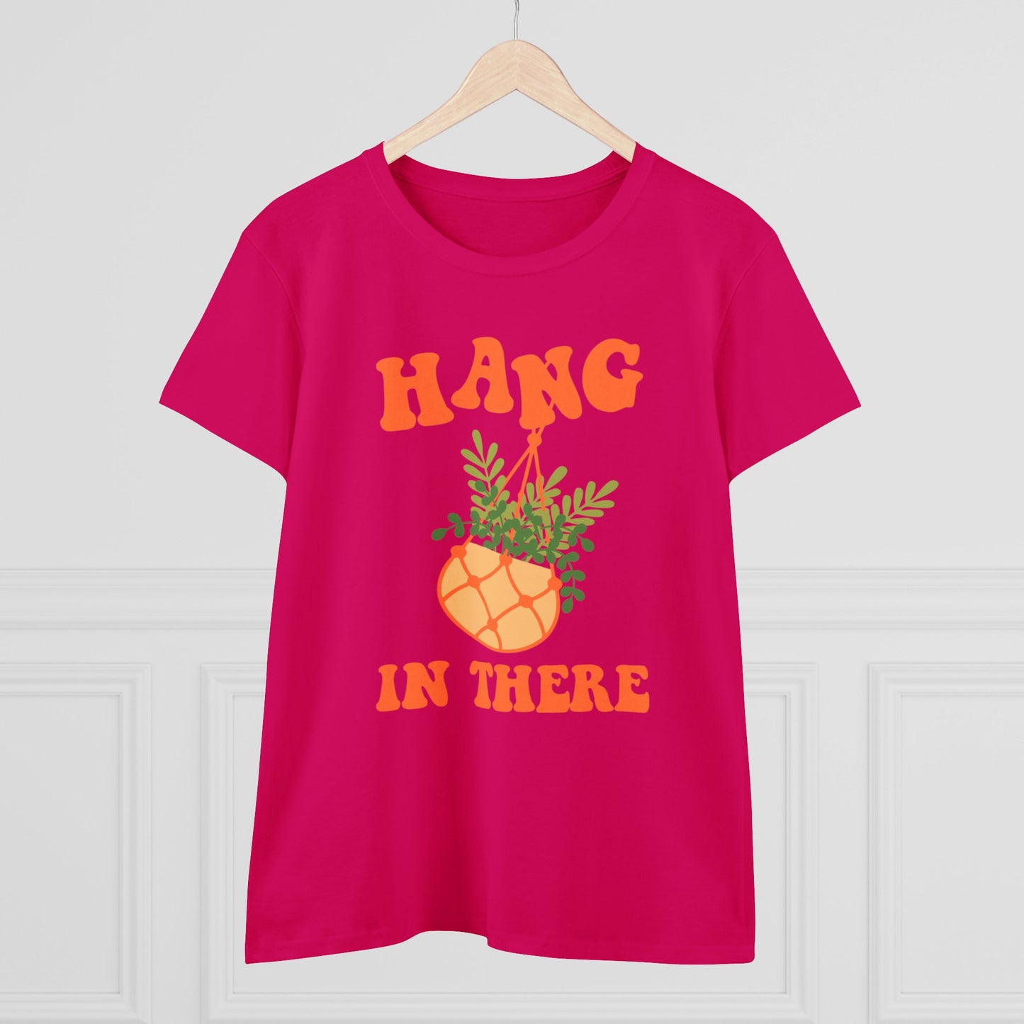 Hang In There - Gardening - Women's Midweight Cotton Tee