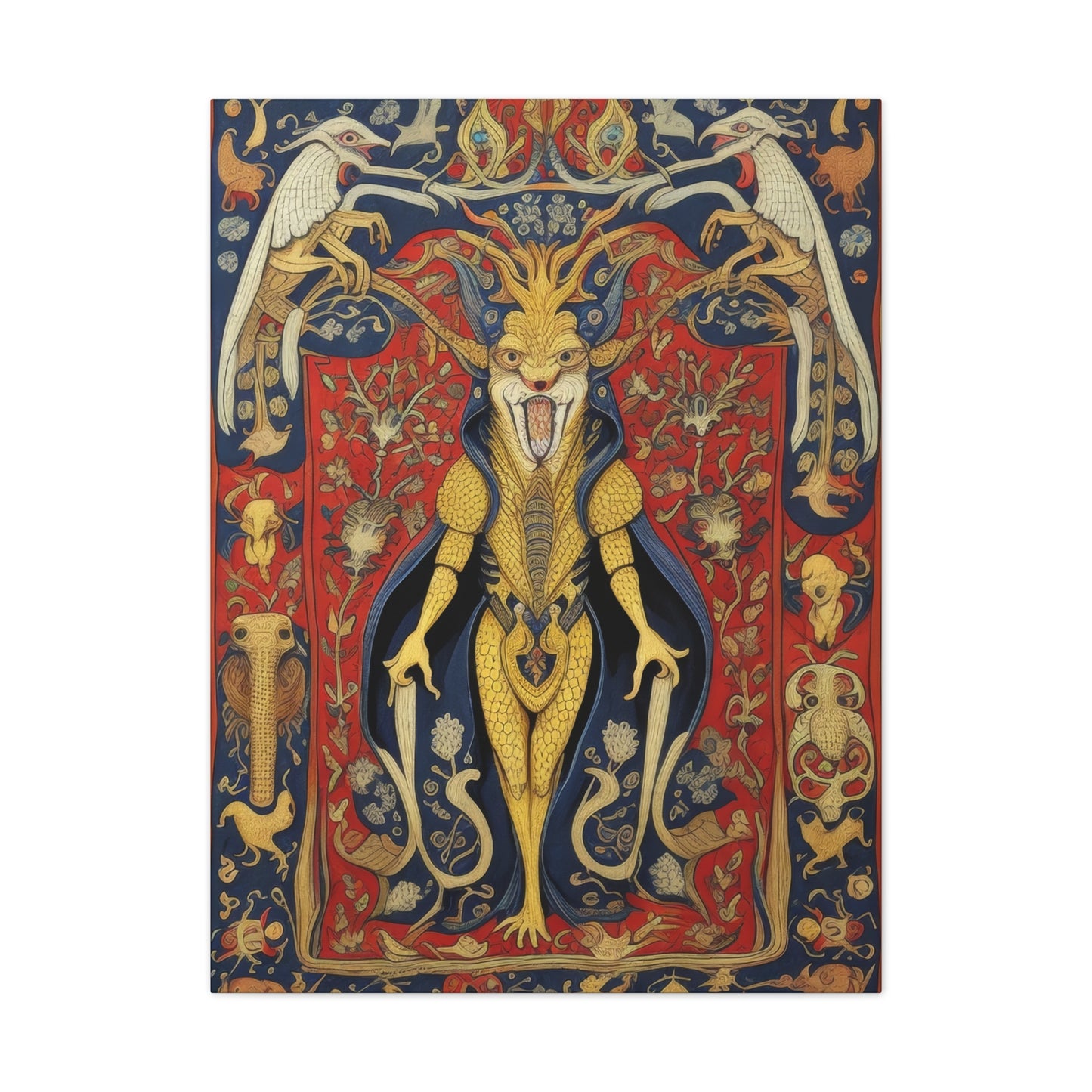 Medieval Tapestry - Canvas Stretched, 0.75"