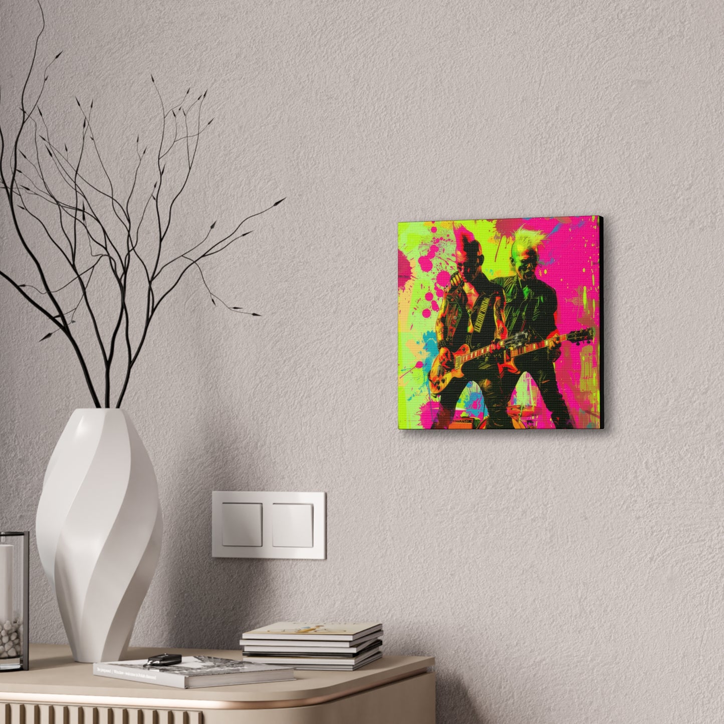 Punk Rockers - Canvas Stretched, 0.75"