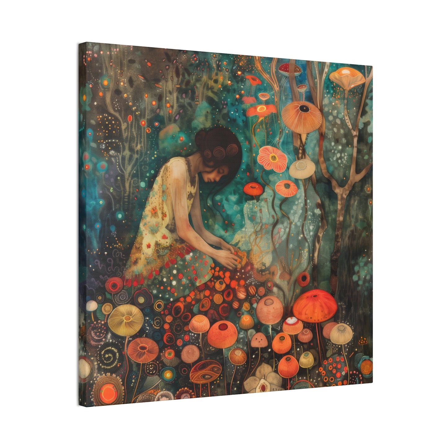 Tending the Garden - Canvas Stretched, 0.75"