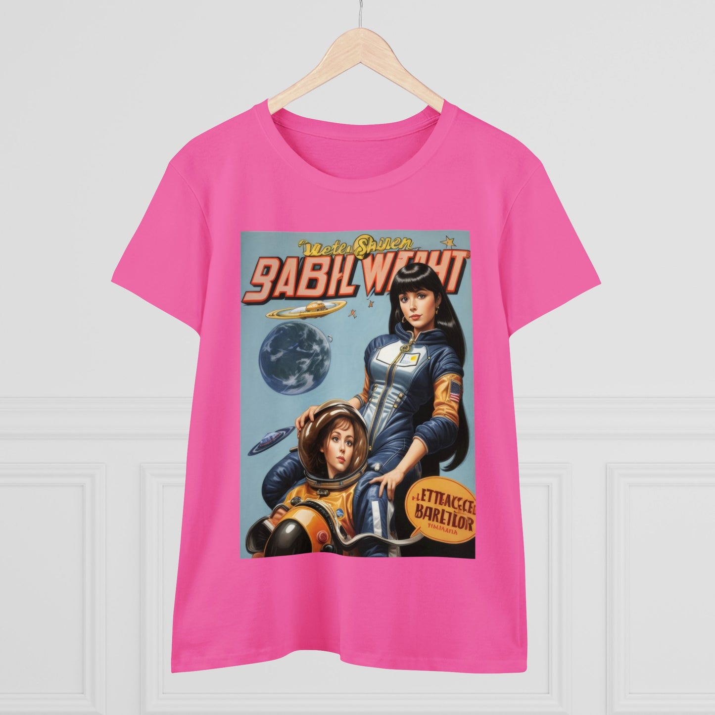 Space Chicks - Fantasy - Women's Midweight Cotton Tee