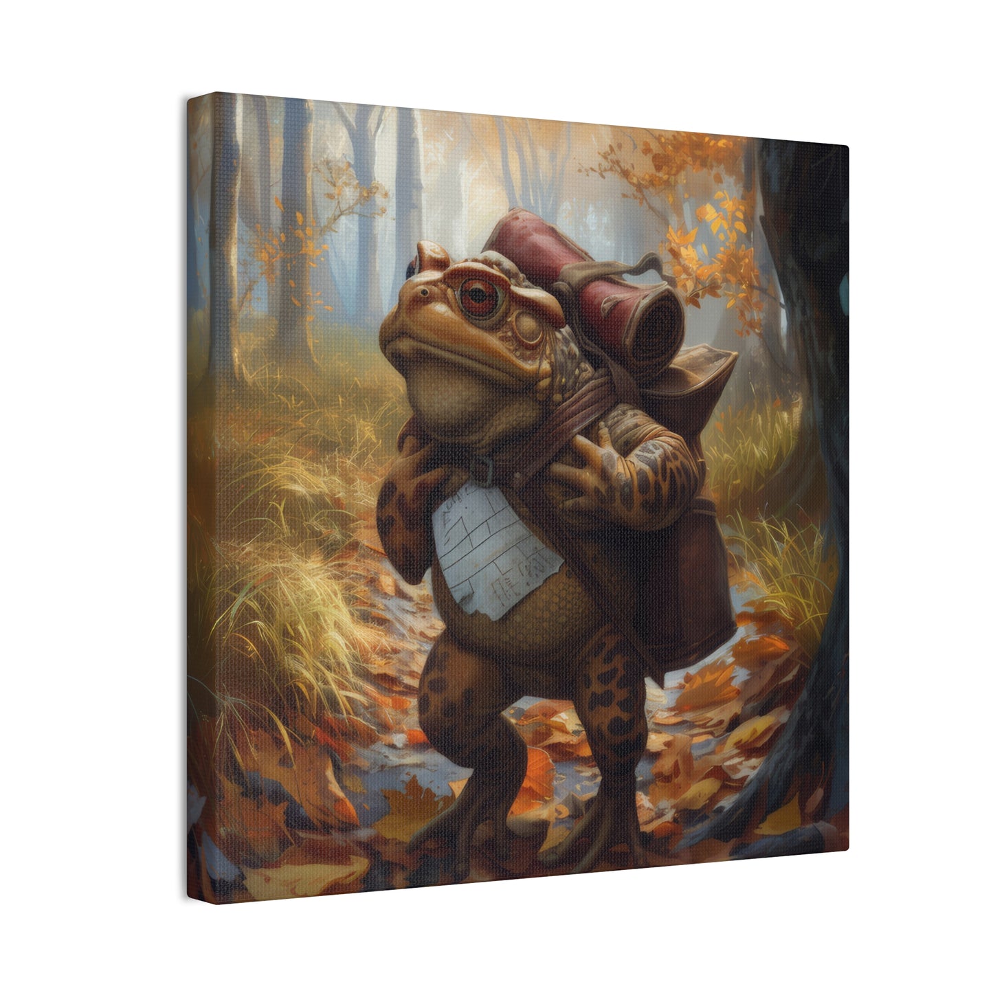 Toad Journey - Canvas Stretched, 0.75"