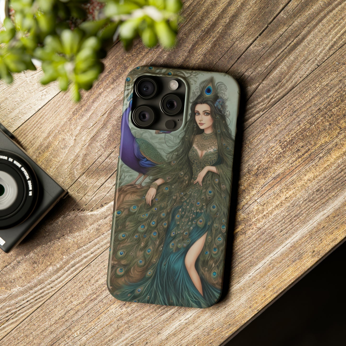 Peacock Witch - Phone Case