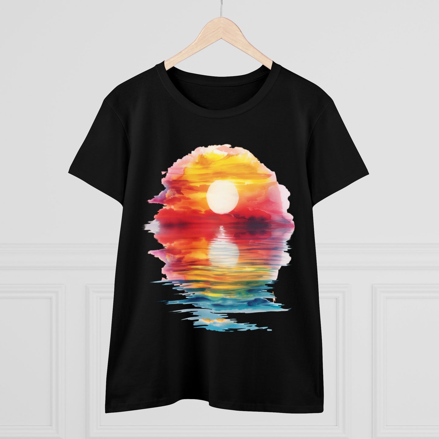 Sunrise - Women's Midweight Cotton Tee