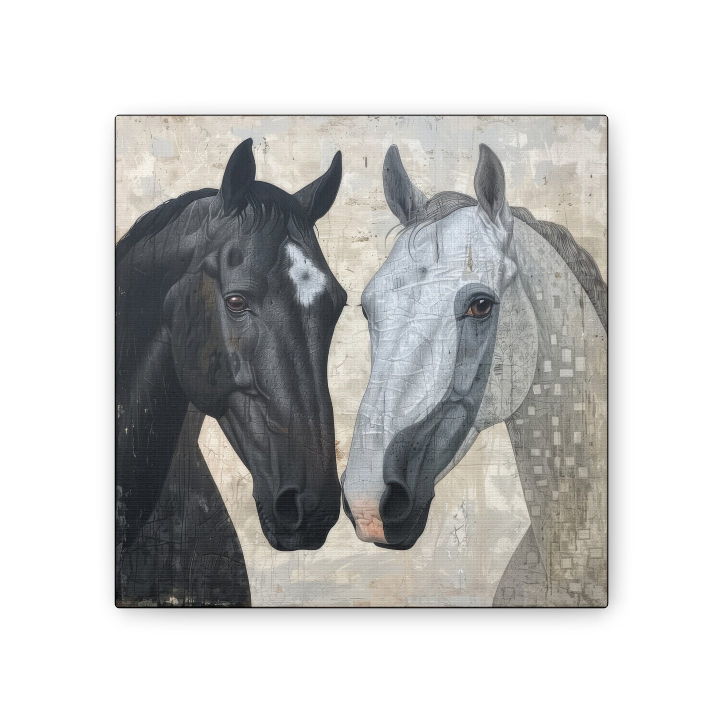 Horses - Canvas Stretched, 0.75"