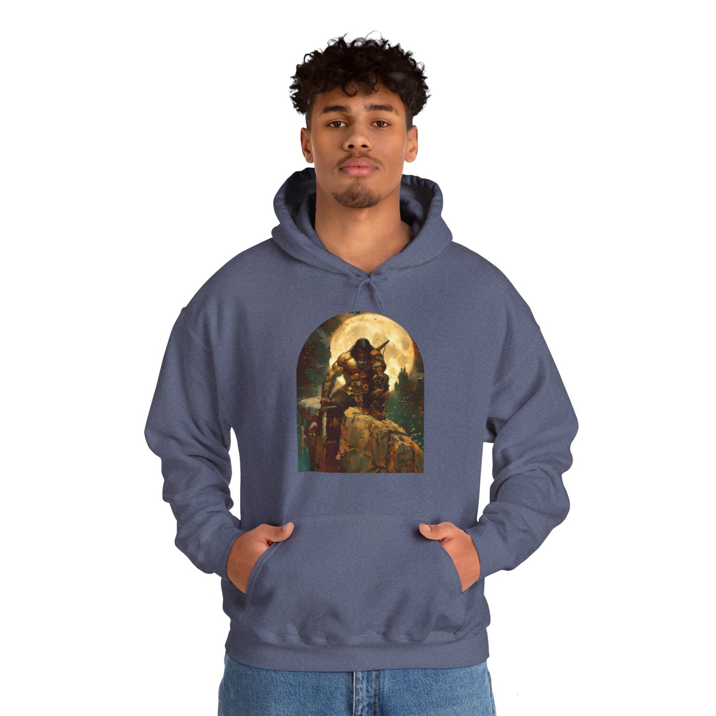 Warrior - Unisex Heavy Blend™ Hooded Sweatshirt