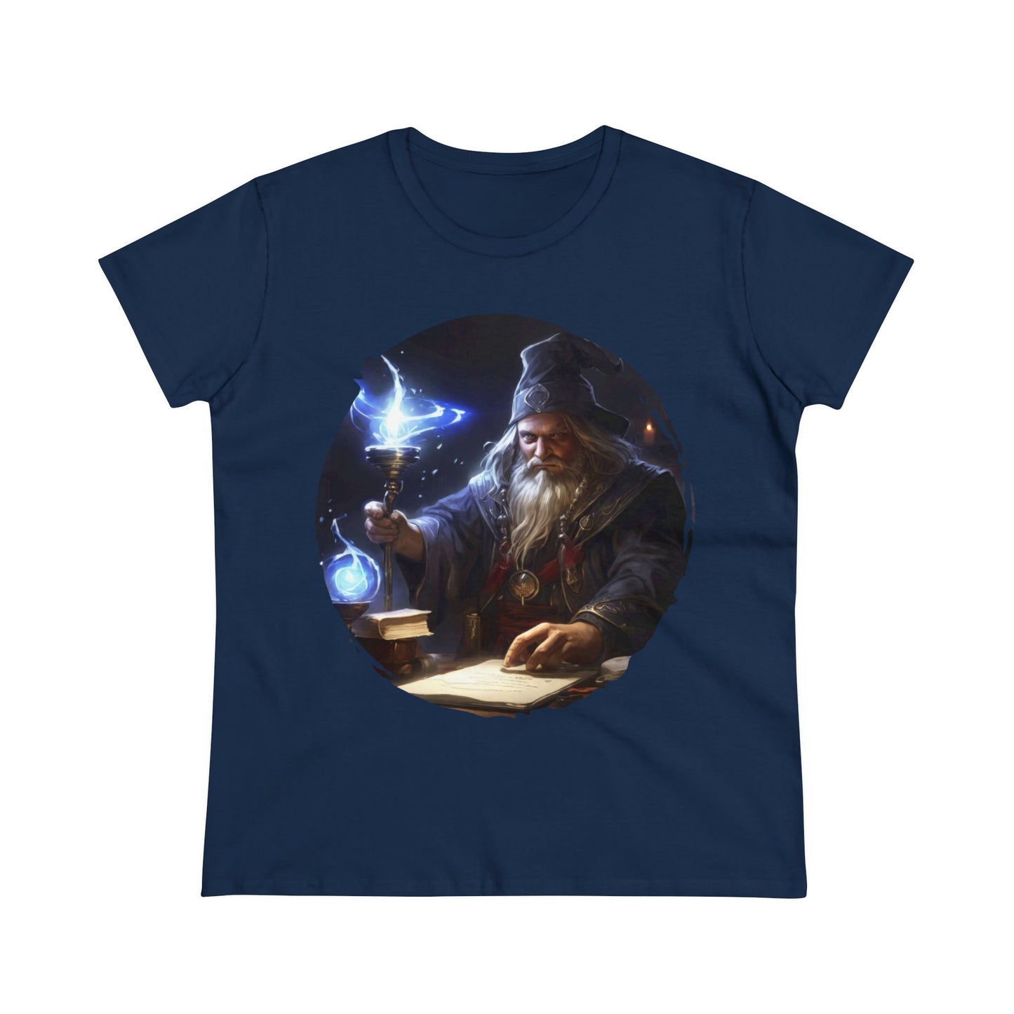 The Mage - Fantasy - Women's Midweight Cotton Tee