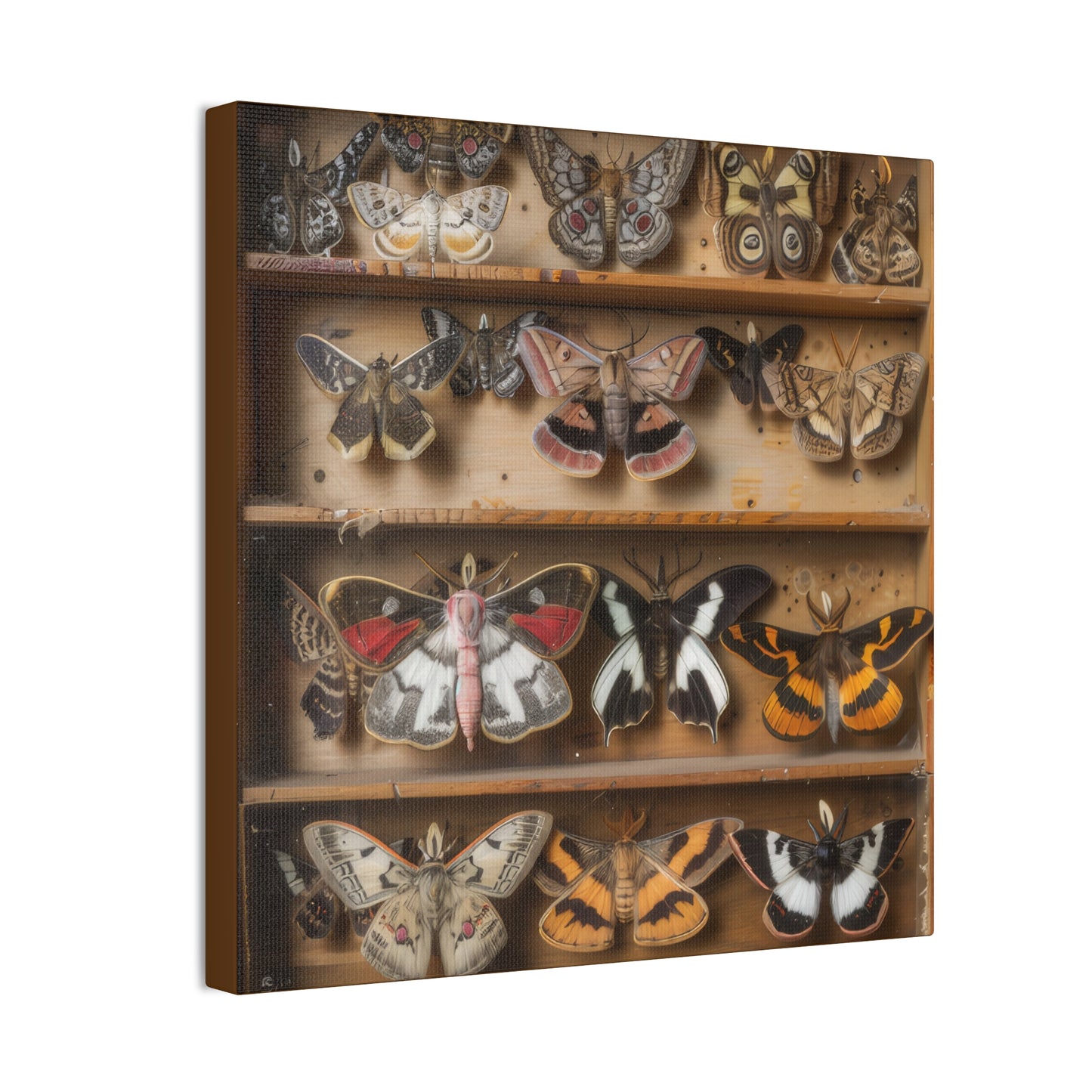 Moth Collection - Canvas Stretched, 0.75"