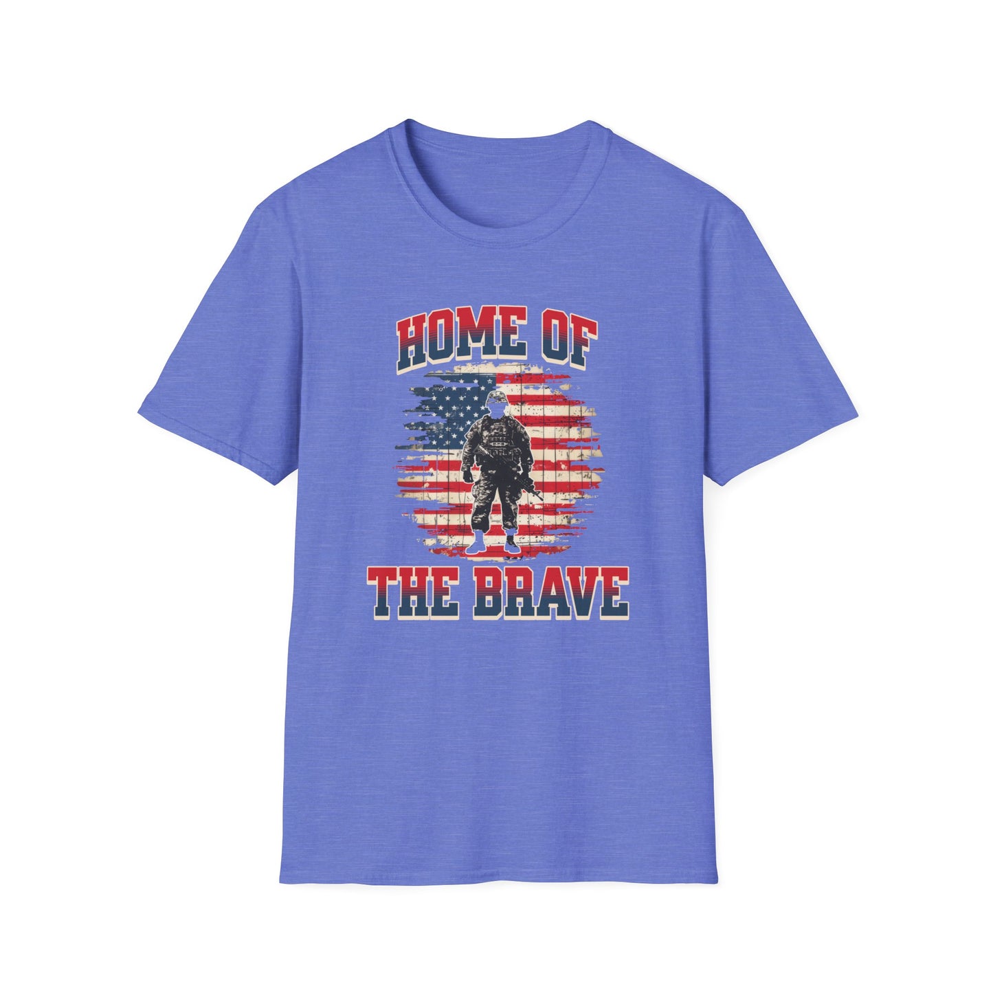 Home of the Brave - Unisex Softstyle T-Shirt