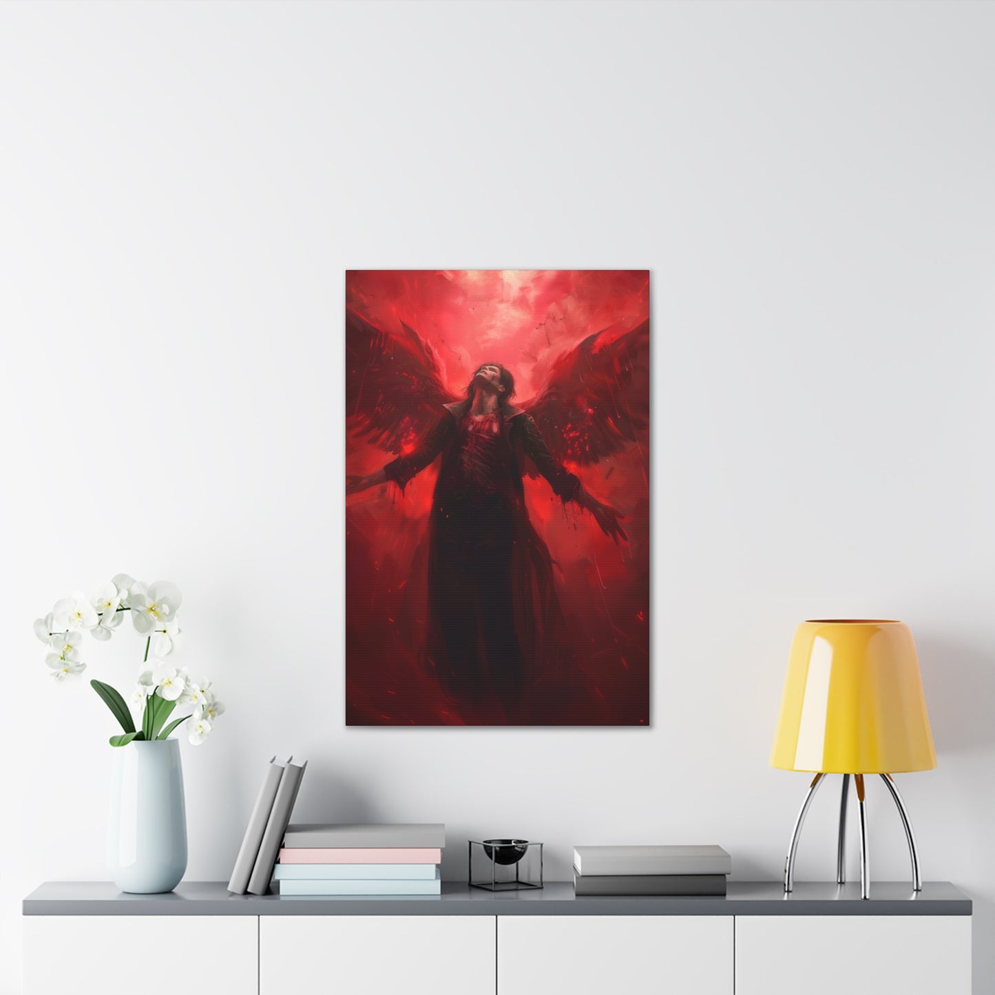 Angel or Devil - Canvas Stretched, 0.75"