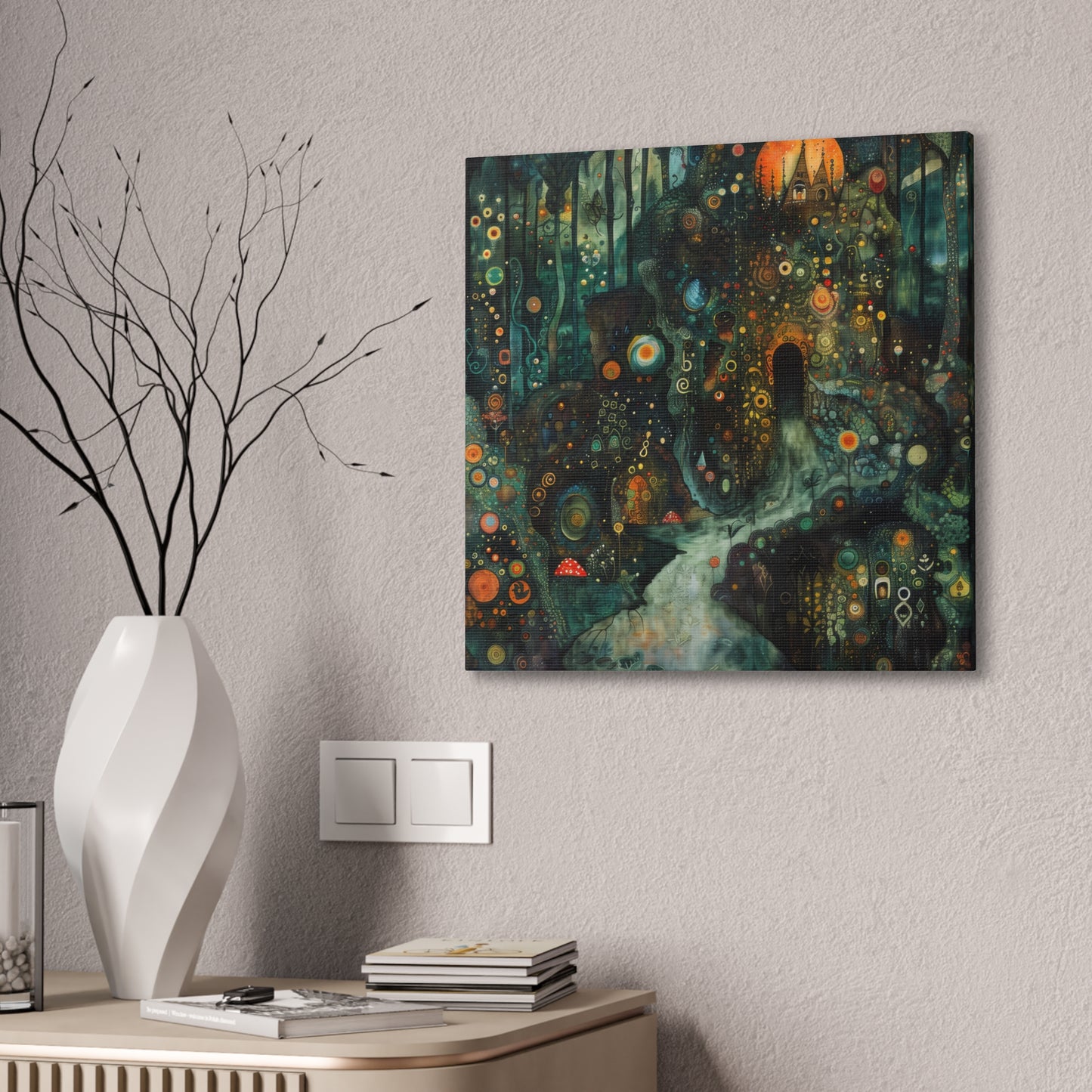 Forest Places - Canvas Stretched, 0.75"