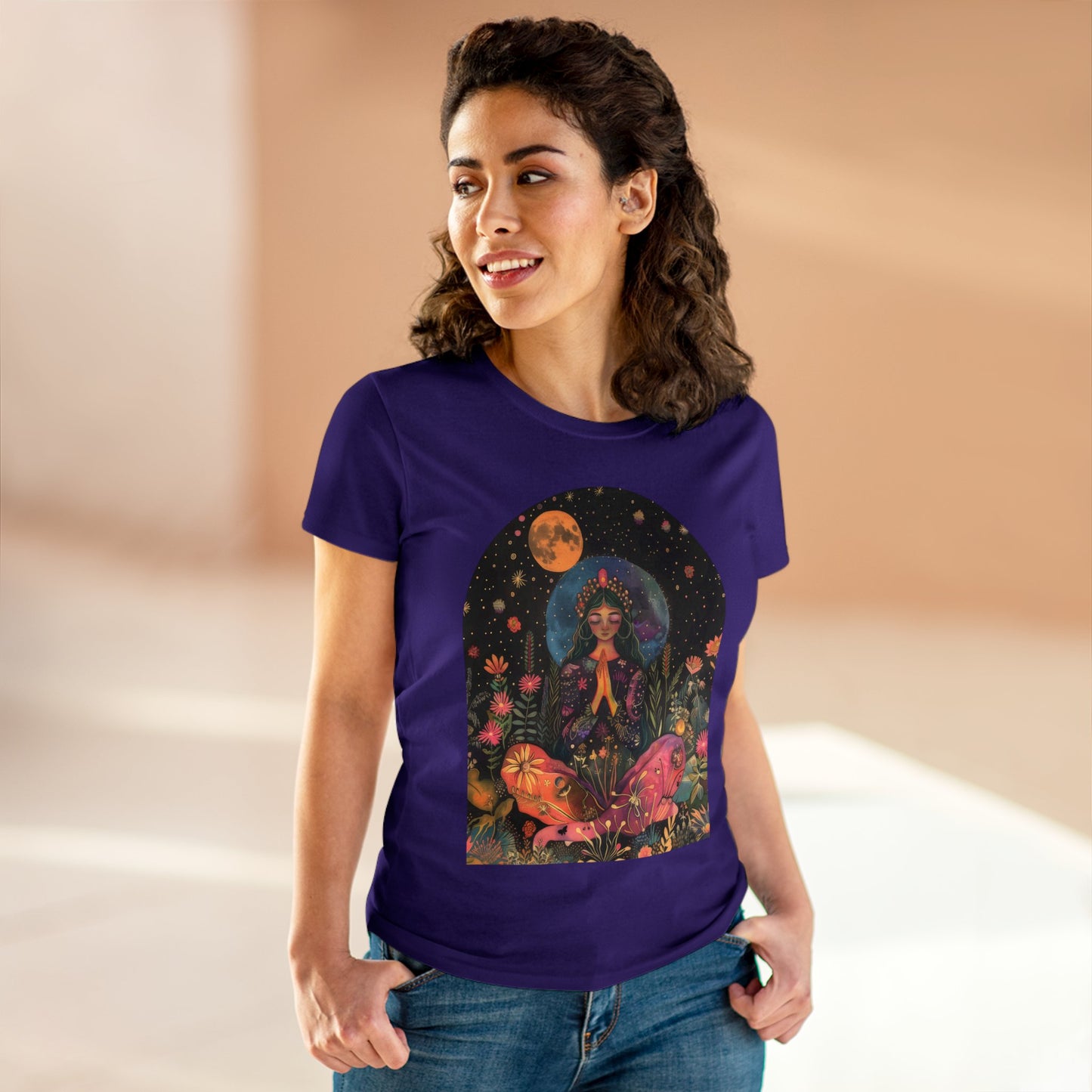 Meditation - Women's Midweight Cotton Tee