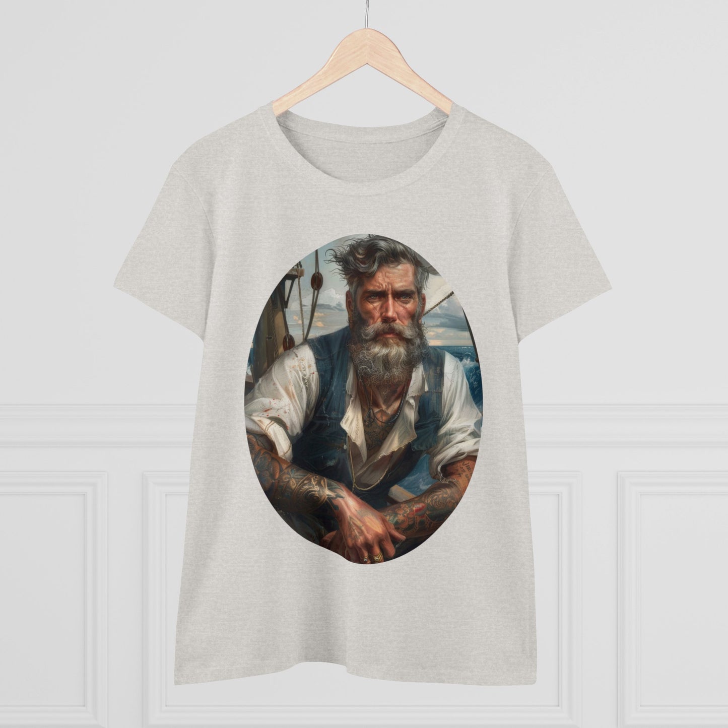 The Sailor - Fantasy - Women's Midweight Cotton Tee