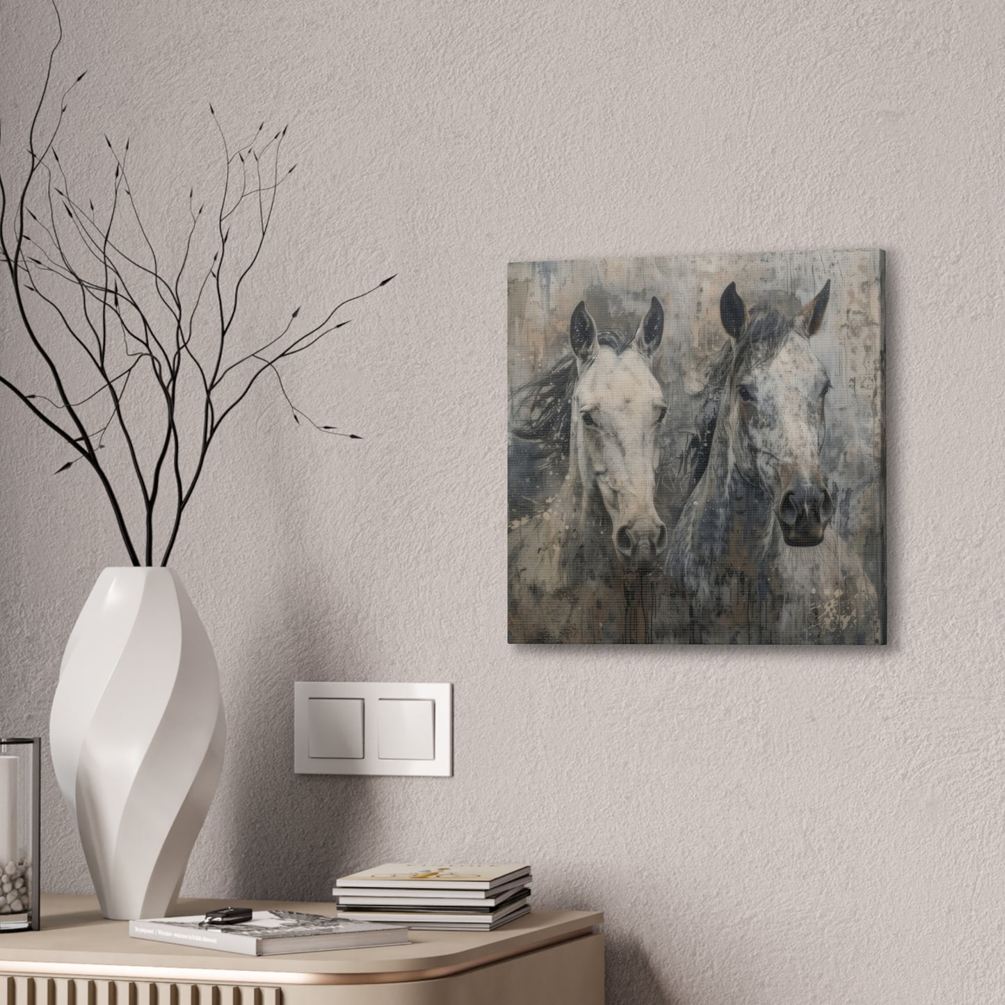 Horses - Canvas Stretched, 0.75"