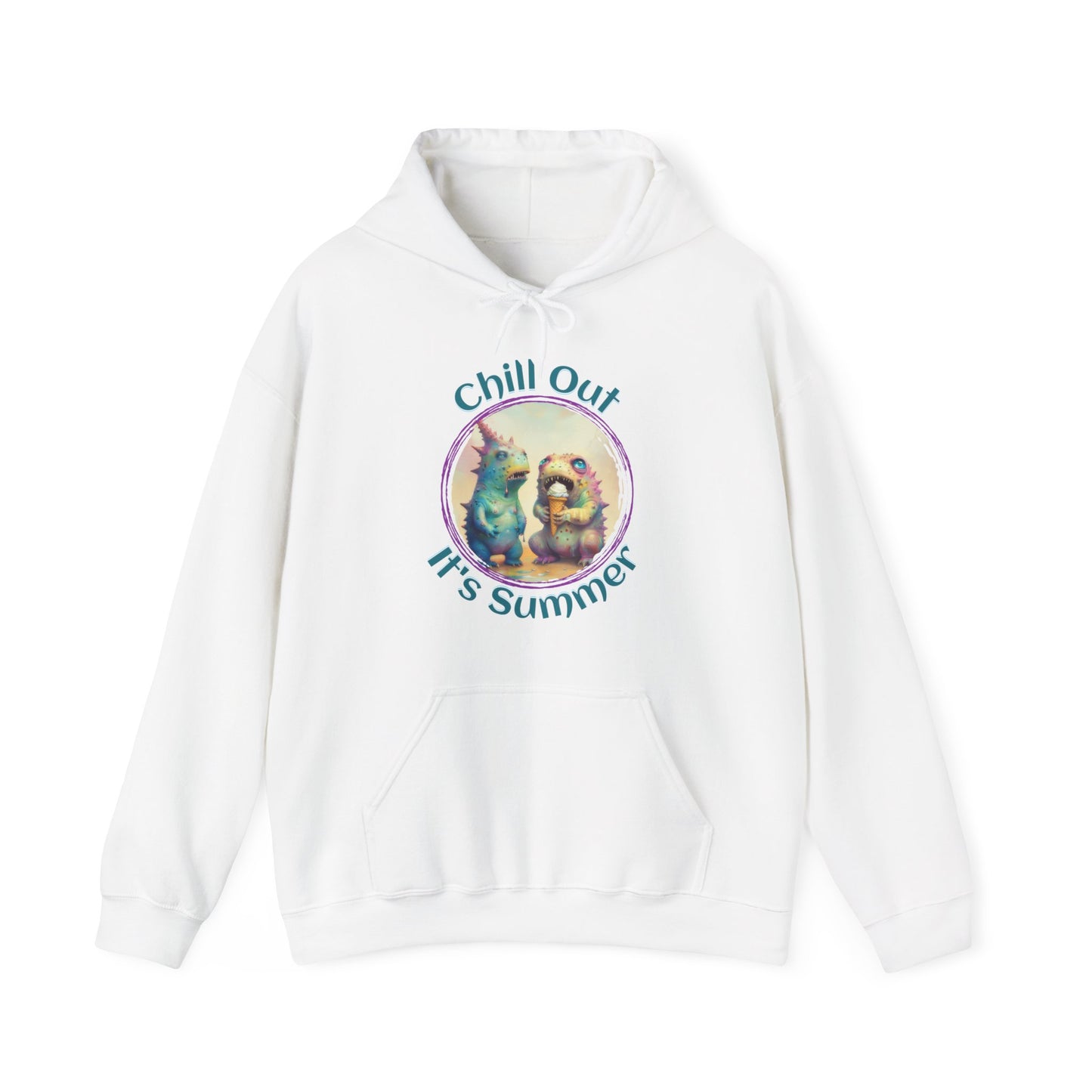 Chill Out, It's Summer - Unisex Heavy Blend™ Hooded Sweatshirt