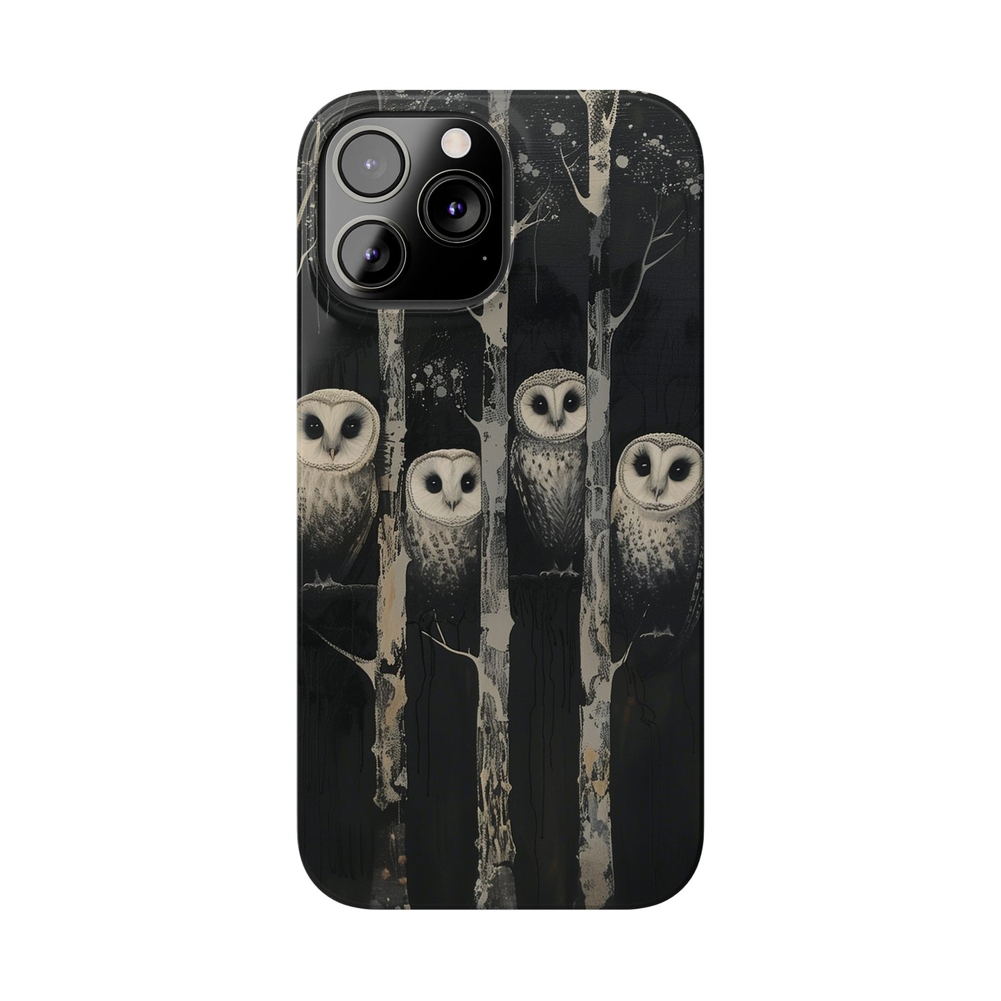 Owls at Night Phone Case