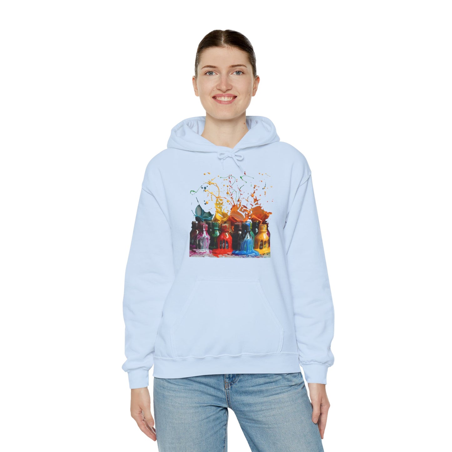 Paint Splash - Unisex Heavy Blend™ Hooded Sweatshirt