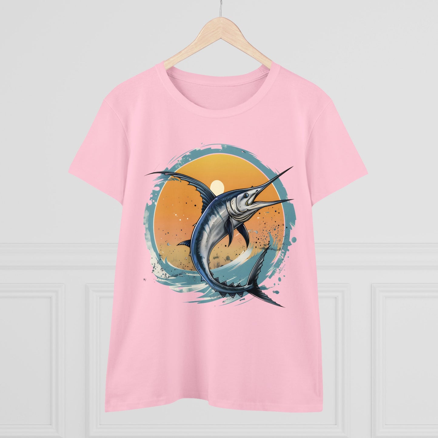 Marlin - Women's Midweight Cotton Tee