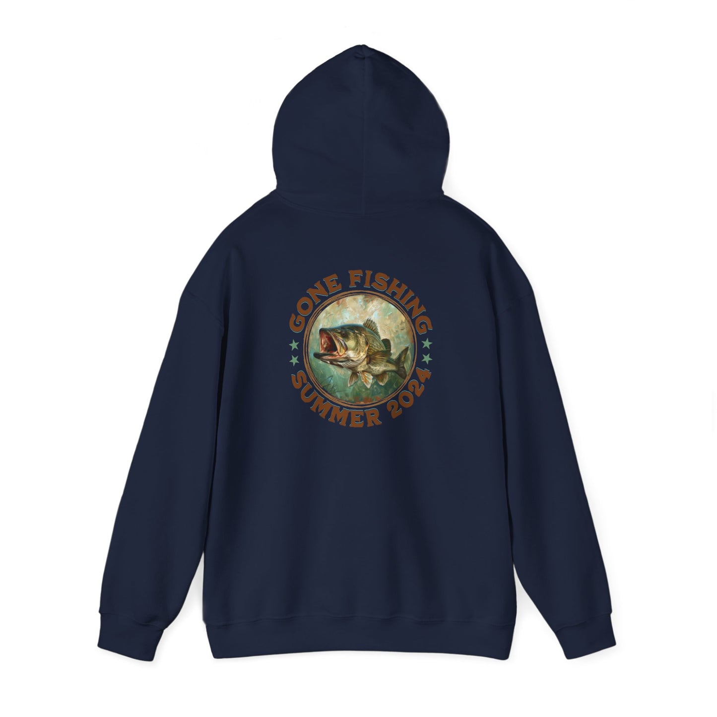 Fishing - Unisex Heavy Blend™ Hooded Sweatshirt