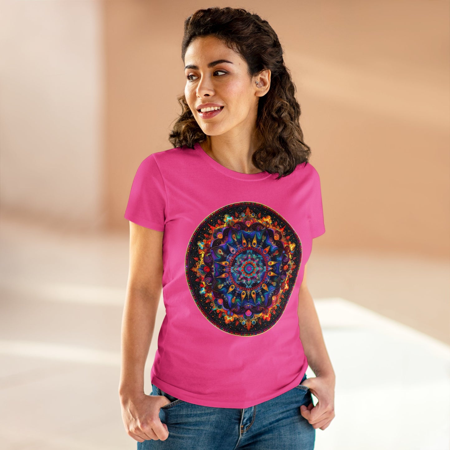 Mandala - Women's Midweight Cotton Tee