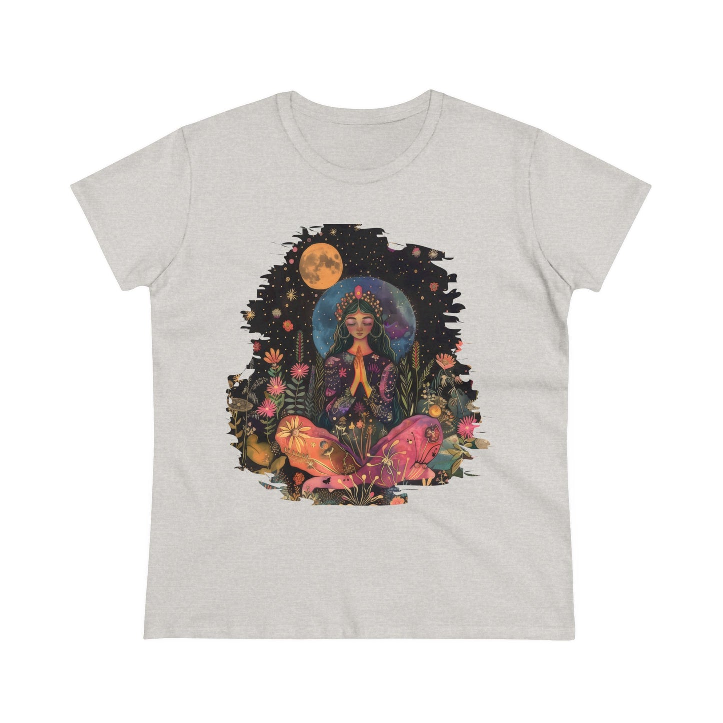 Meditation - Women's Midweight Cotton Tee