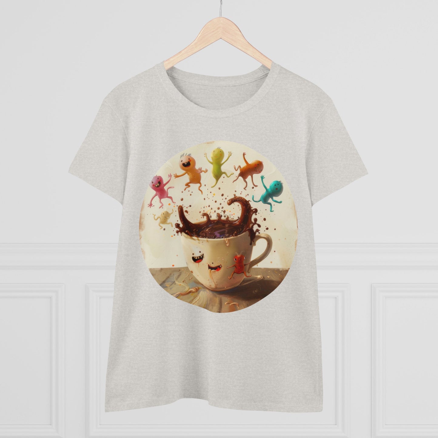 Coffee Critters - Women's Midweight Cotton Tee