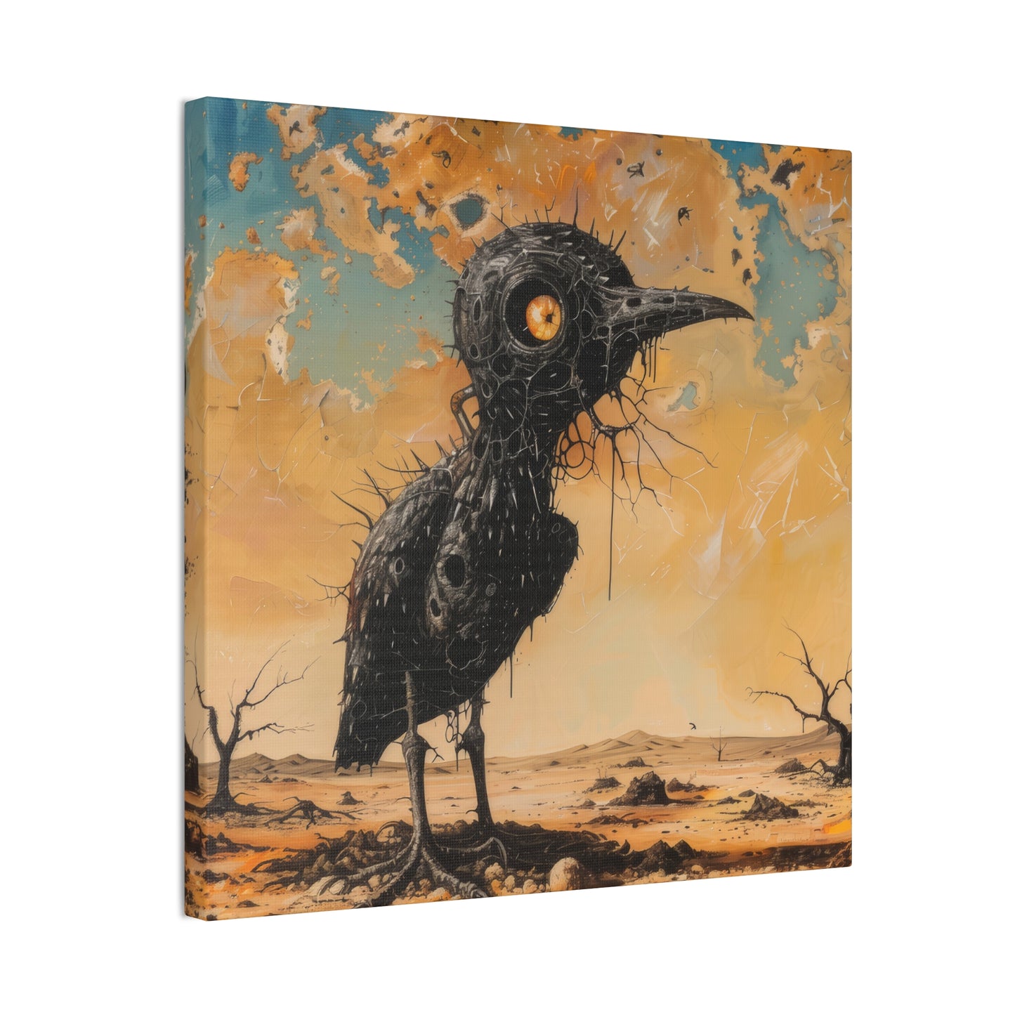 Apocalypse Bird - Canvas Stretched, 0.75"