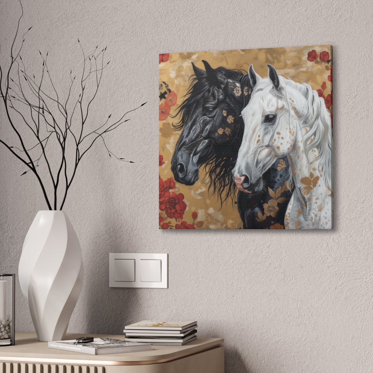 Horses - Canvas Stretched, 0.75"