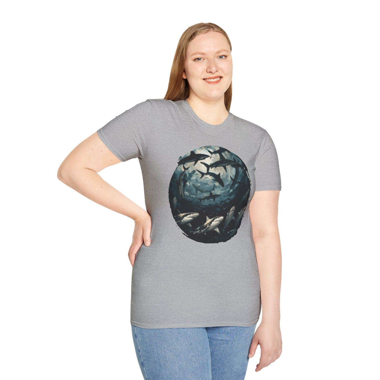 Sharks - Unisex Softstyle T-Shirt