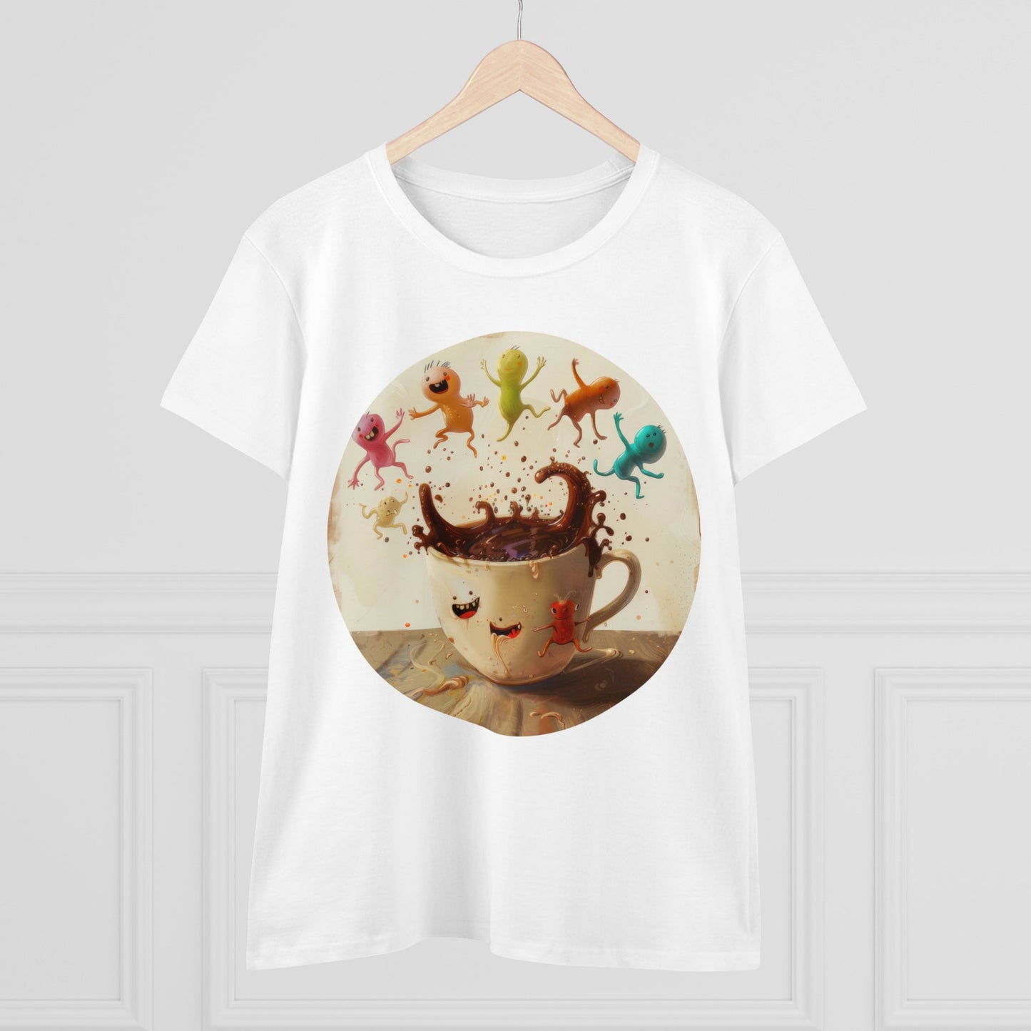 Coffee Critters - Women's Midweight Cotton Tee