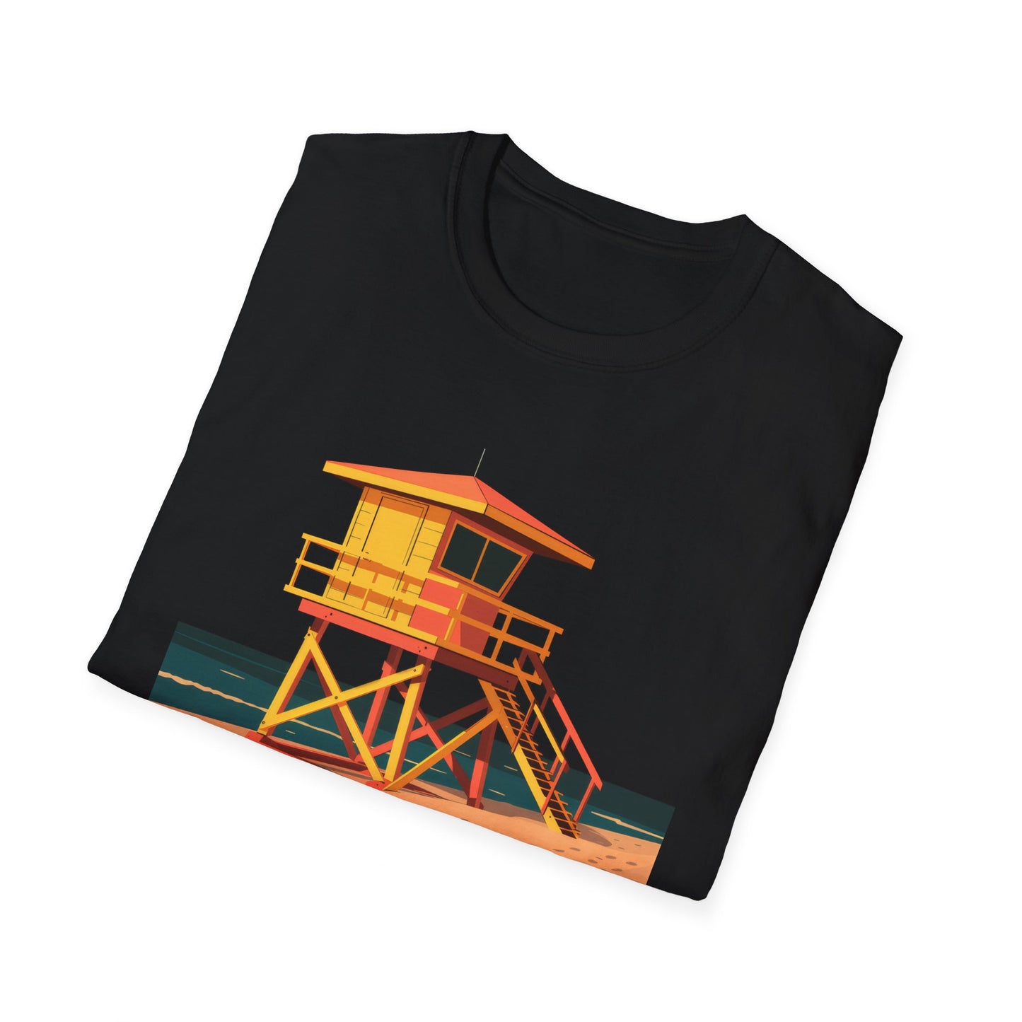 Lifeguard Shack - Unisex Softstyle T-Shirt