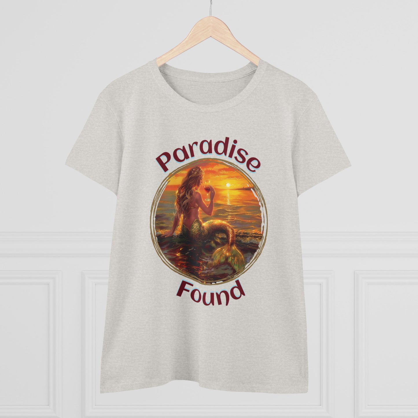 Paradise Found - Women's Midweight Cotton Tee