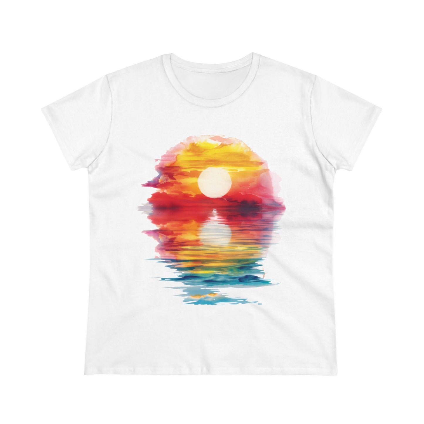 Sunrise - Women's Midweight Cotton Tee