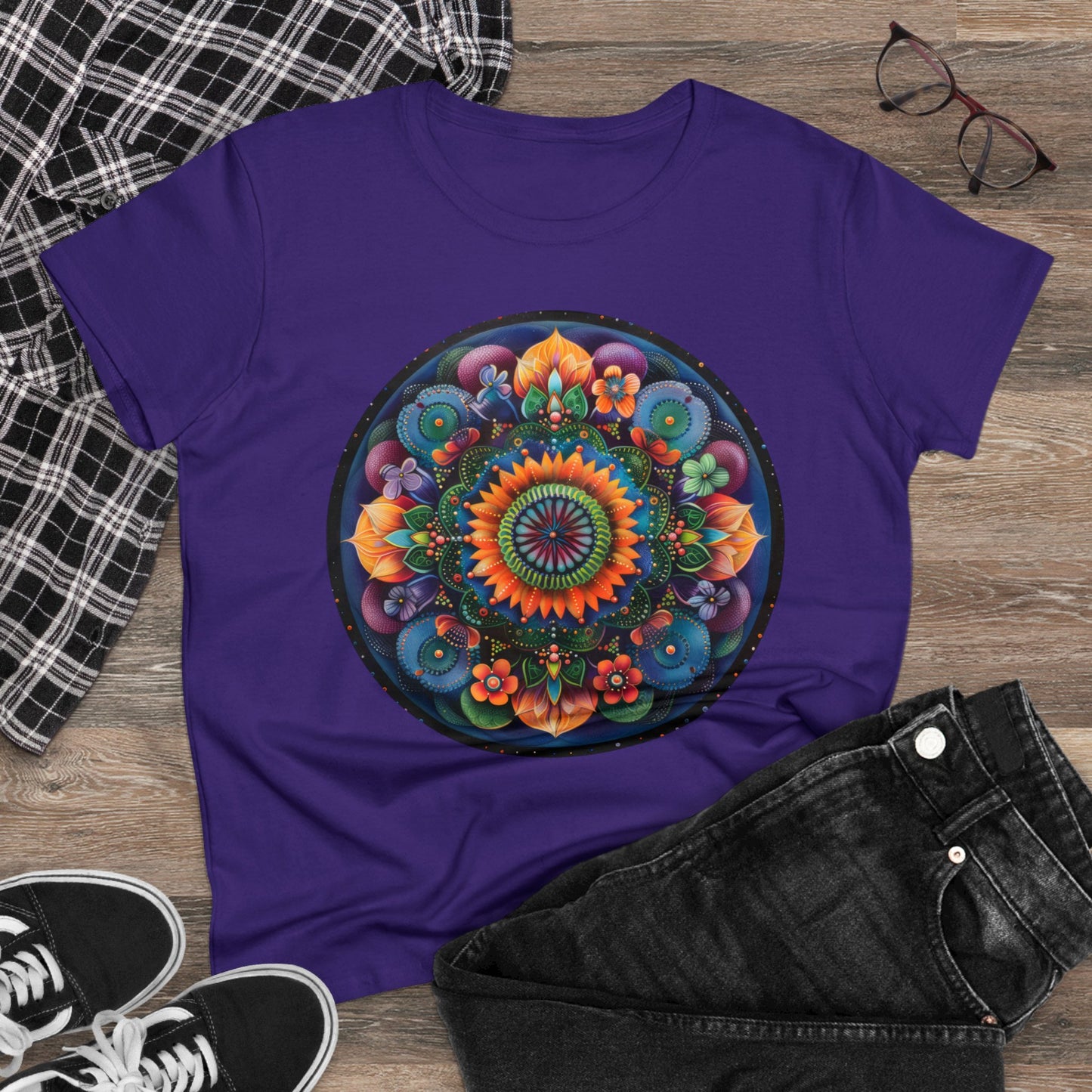 Mandala - Women's Midweight Cotton Tee