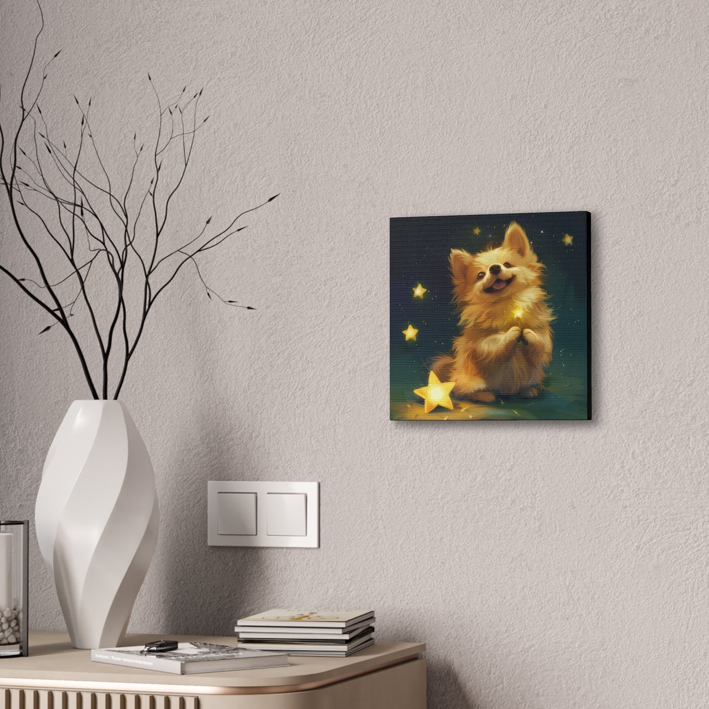 Star Dog Baby - Canvas Stretched, 0.75"