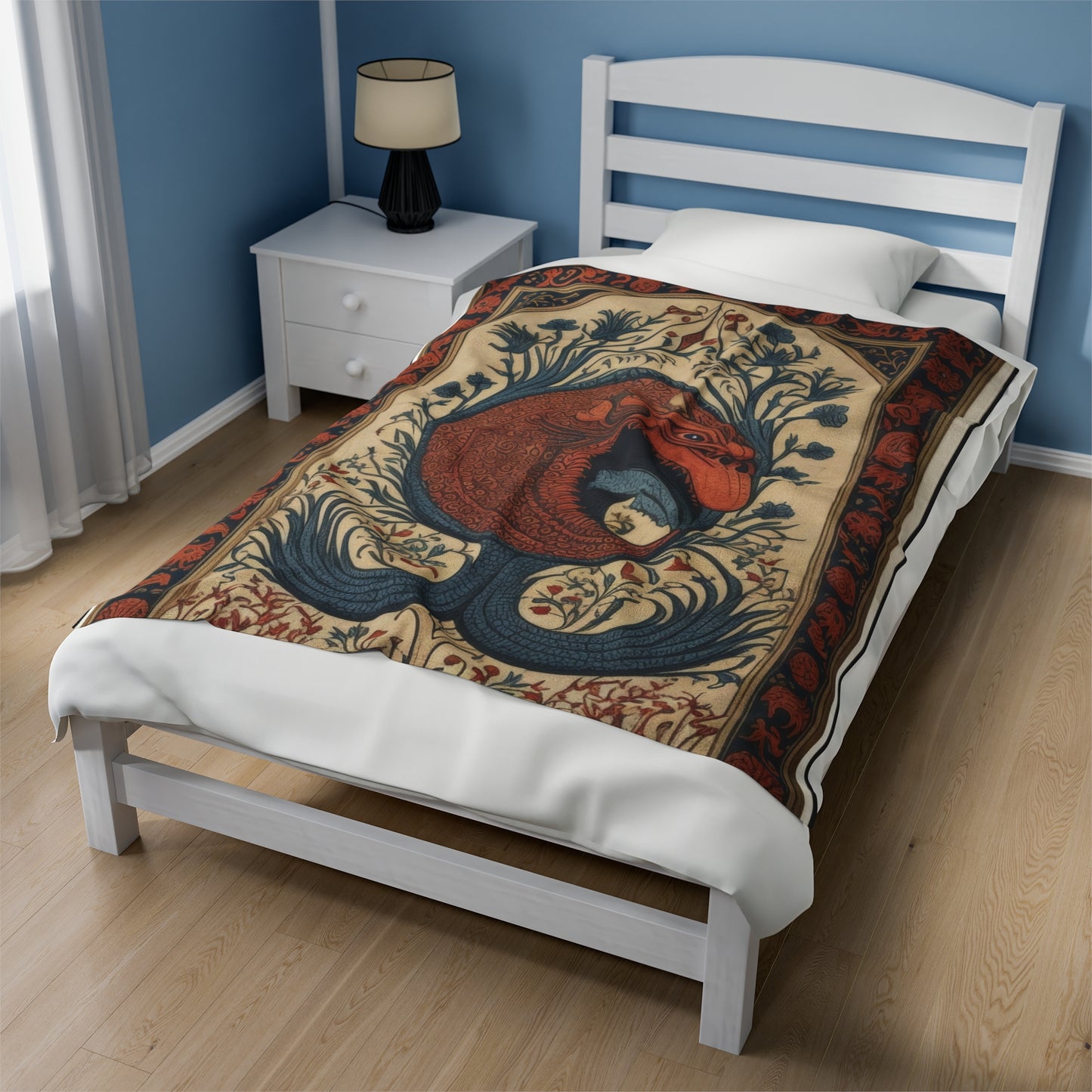 Incubus Medieval Tapestry - Velveteen Plush Blanket