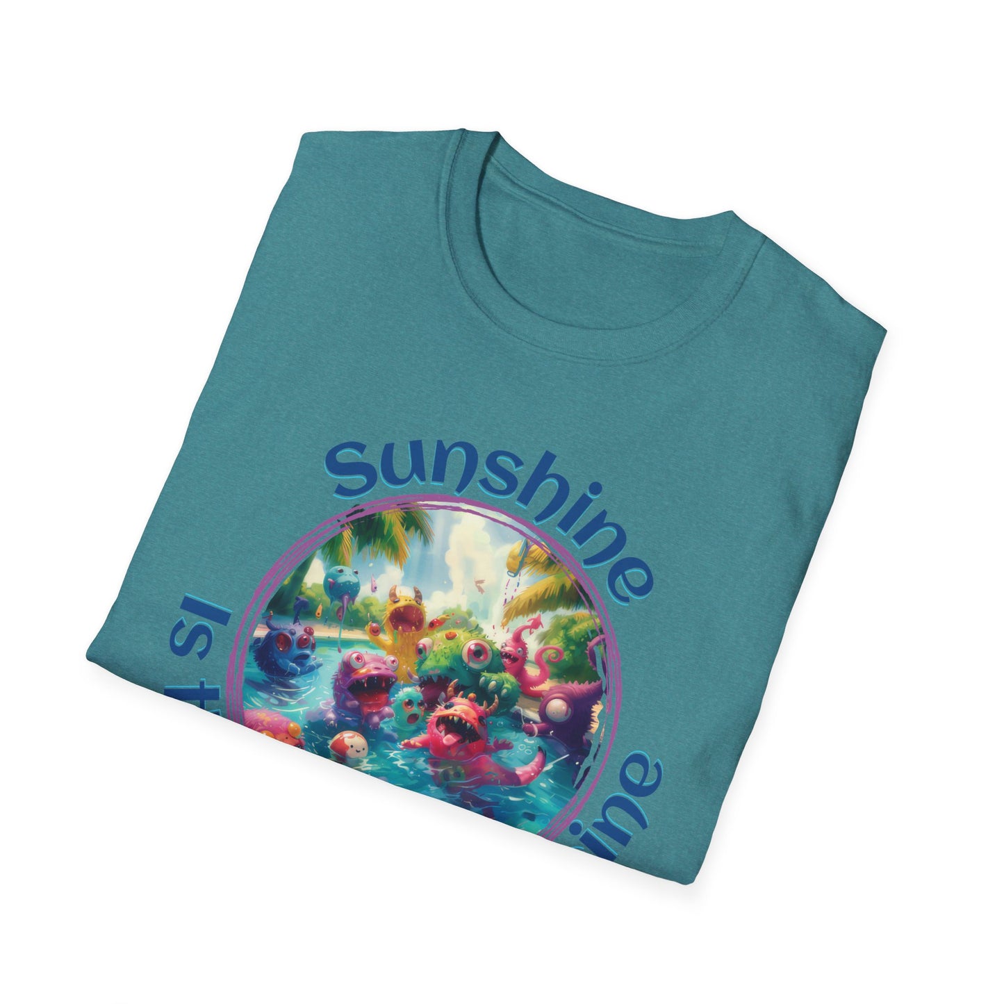 Sunshine is the Best Medicine - Unisex Softstyle T-Shirt