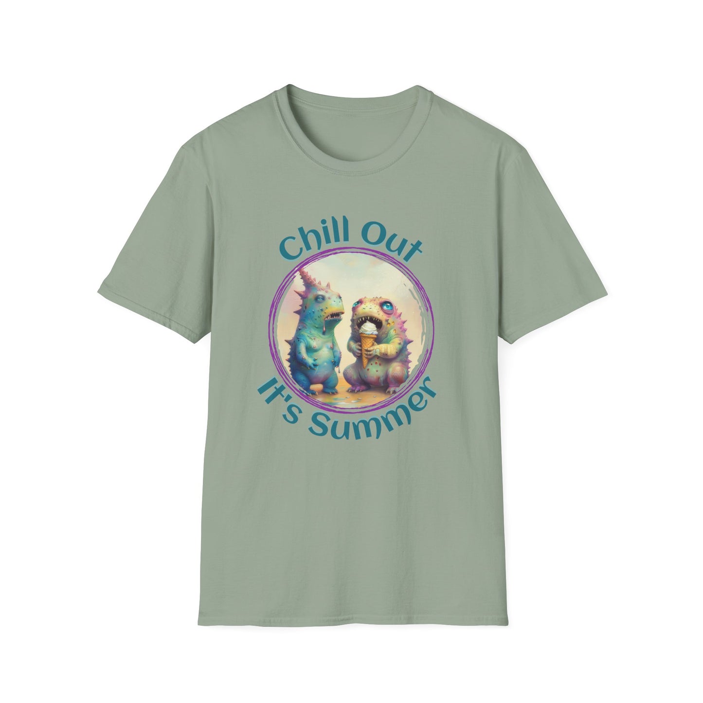 Chill Out, It's Summer - Unisex Softstyle T-Shirt