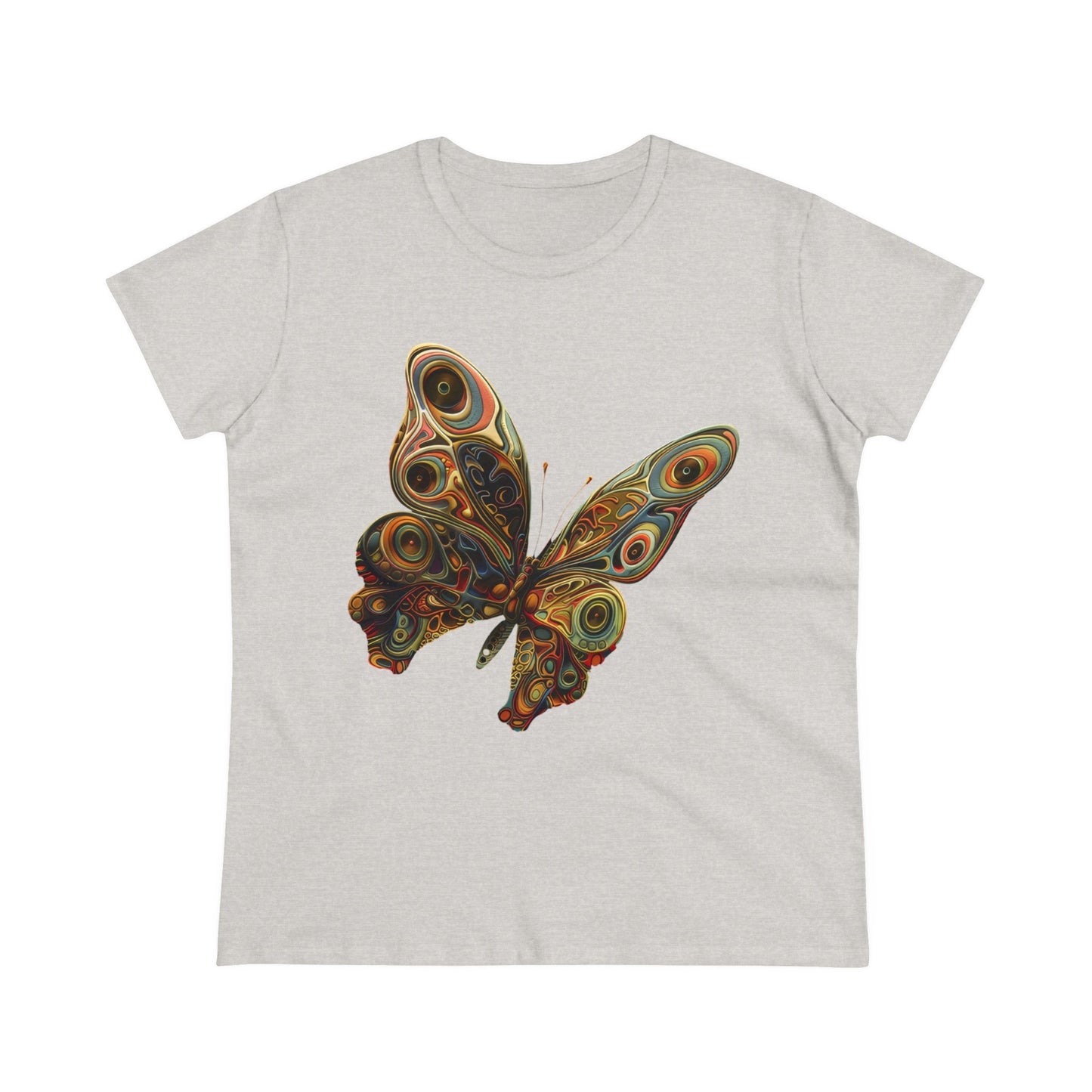 Butterfly - Women's Midweight Cotton Tee