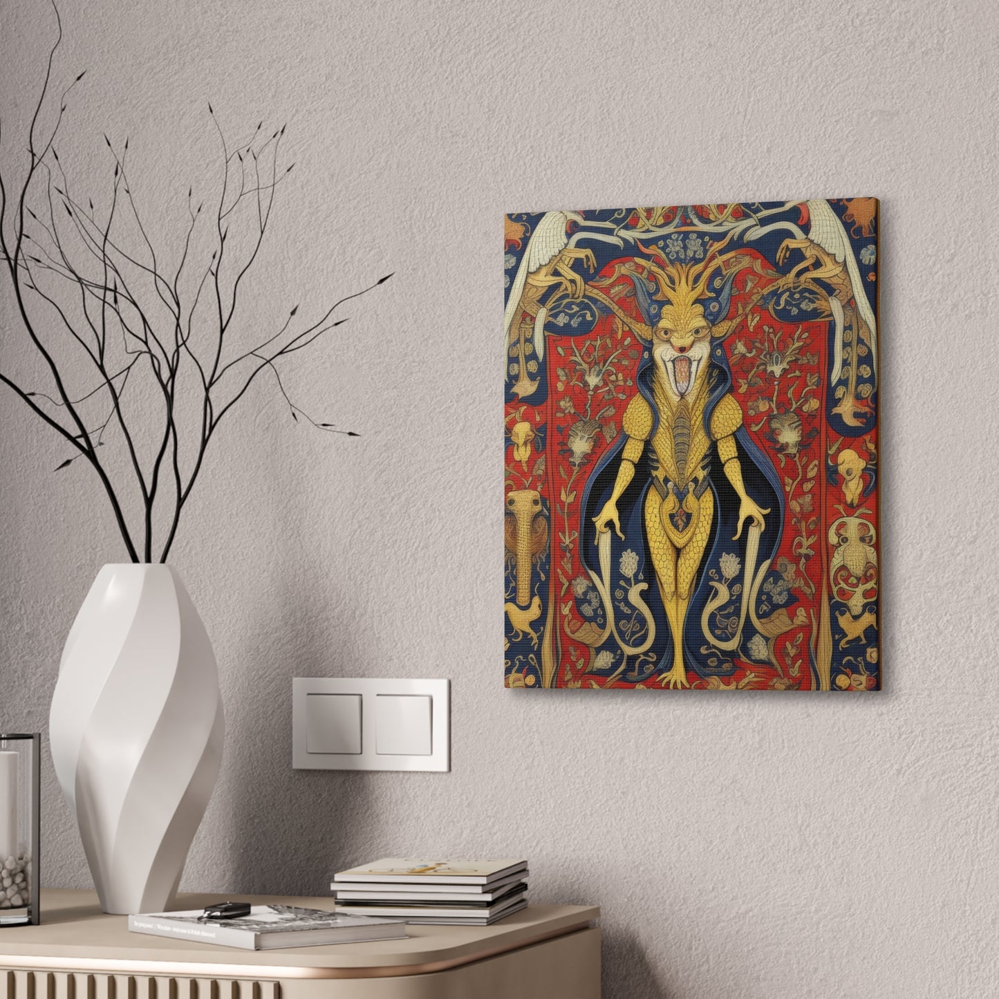 Medieval Tapestry - Canvas Stretched, 0.75"