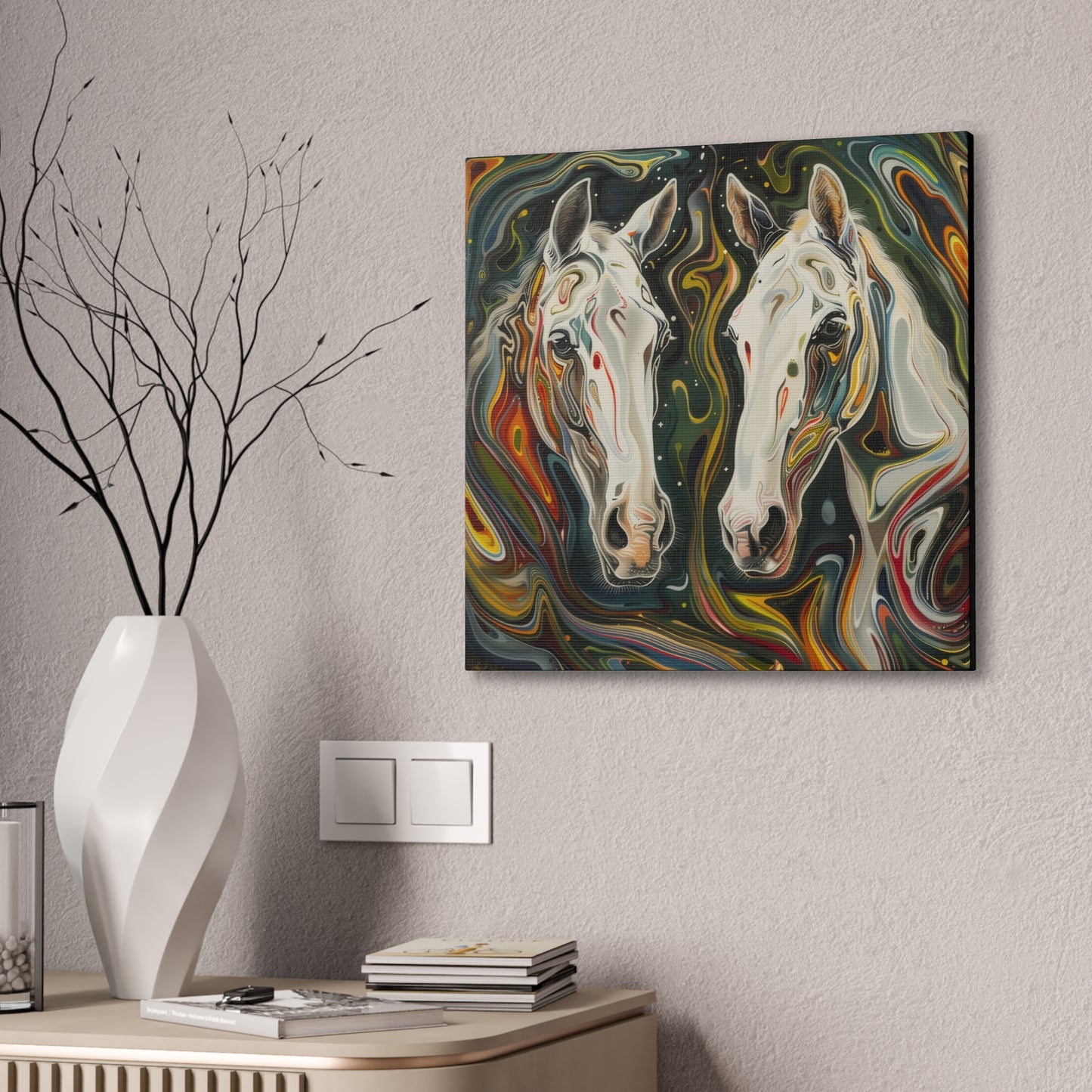 Horses - Canvas Stretched, 0.75"