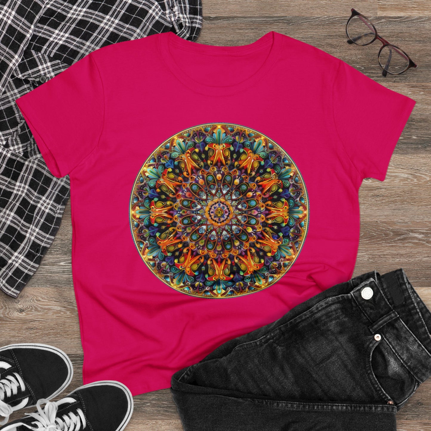 Mandala - Women's Midweight Cotton Tee