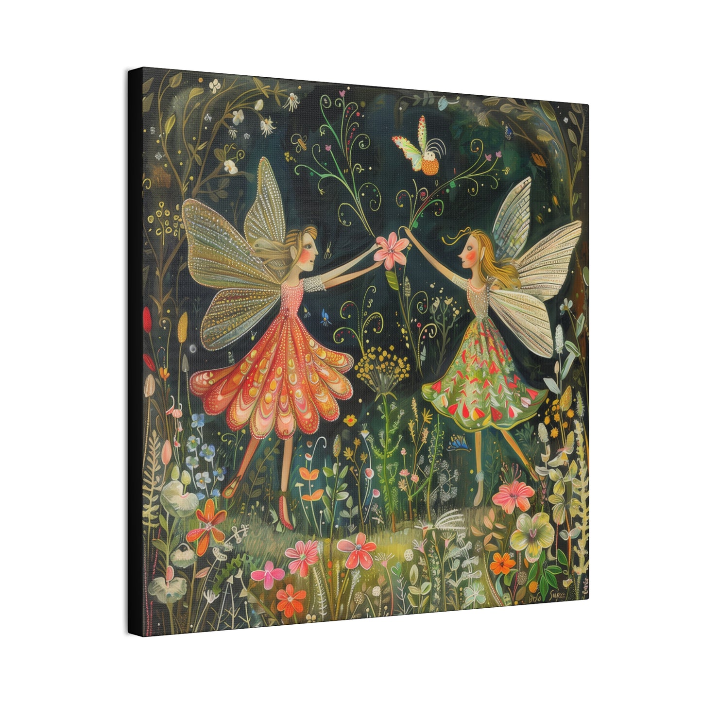 Fairies - Canvas Stretched, 0.75"