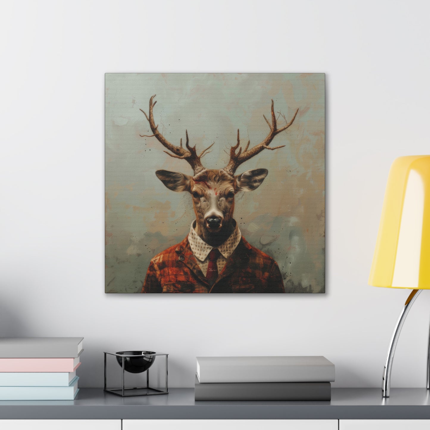 Dapper Deer - Canvas Stretched, 0.75"