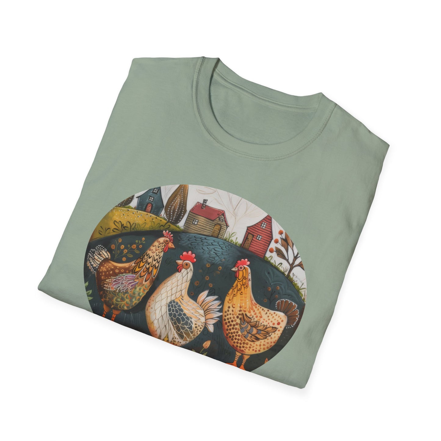 Chickens - Unisex Softstyle T-Shirt