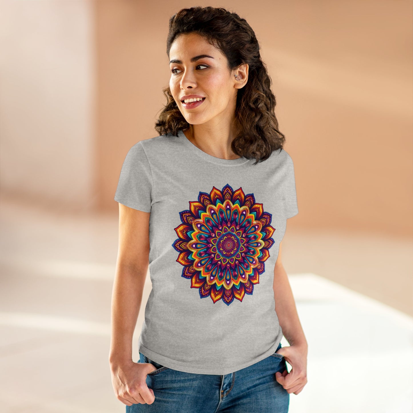 Mandala - Women's Midweight Cotton Tee