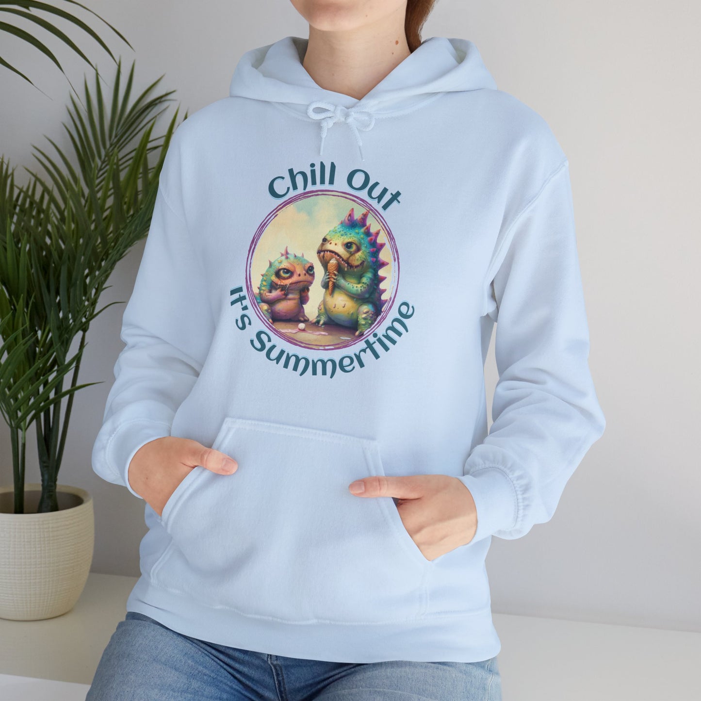 Chill Out for Summer - Unisex Heavy Blend™ Hooded Sweatshirt