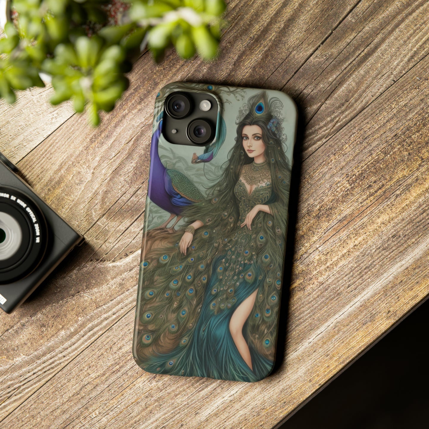 Peacock Witch - Phone Case